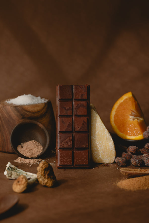 Chocolate Ceremonial 72% Bean to Bar con Hongos Psilocybe